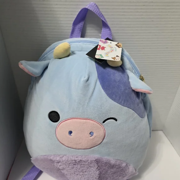 NEW Cute Plush Cow Backpack - Picture 2 of 4